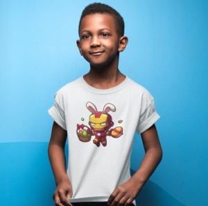 Tricou copii personalizat - IronMan - din bumbac, personalizat - Cadou - Img 4