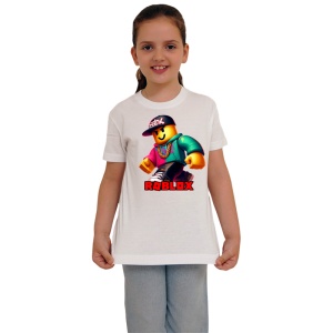 Tricou Copii Roblox Blazer Relaxat din bumbac 100% - Img 3
