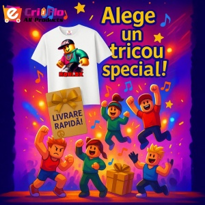 Tricou Copii Roblox Blazer Relaxat din bumbac 100% - Img 10