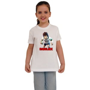 Tricou Copii Roblox Omul Tort din bumbac 100% - Img 3