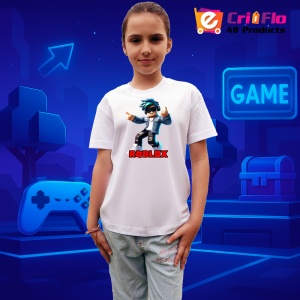 Tricou Copii Roblox Super Jucatorul din bumbac 100% - Img 8