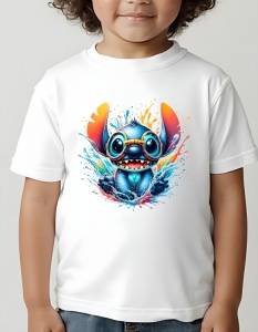 Tricou copii - Splash Stitch