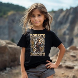 Tricou Copii Tralalelo Tra la la Bobrito Bandito Funny Italian Brainrot Meme Humor T-Shirt - Img 5