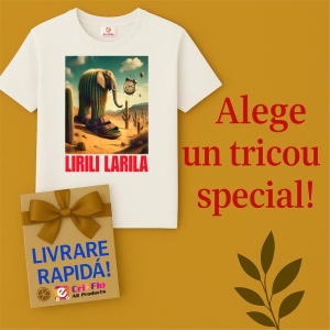 Tricou Copii Tralalelo Tra la la Lirili Larila - Italian Brainrot Meme T-Shirt - Img 6
