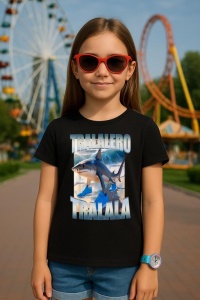 Tricou Copii Tralalelo Tra la la Tralalero Tralala Bootleg Brainrot Italian Brainrot Meme T-Shirt (4)