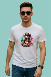 Tricou crazy dog lady mesaj pentru iubitoarele de caini, Copii | Dama | Barbat - Img 2