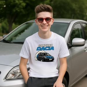 Tricou Dacia Logan Derapaje Controlate Campioana - Copii | Dama | Barbat - Img 4