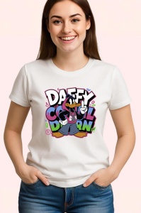 Tricou Daffy Duck Cool Vibes, stil urban si relax Copii | Dama | Barbat - Img 3