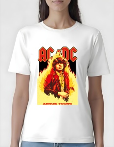 Tricou dama - ANGUS YOUNG