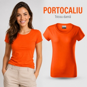 Tricou Damă Bumbac 100%, Croială Cambrată, Guler Rotund, Material Confortabil, 14 Culori, Mărimi S–3XL - Img 26