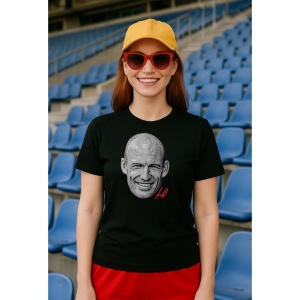 Tricou Dama cu fotbalistul Andrew Robertson-Liverpool FC din bumbac 100%