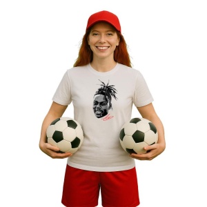 Tricou Dama cu fotbalistul Nico Williams-Athletic Bilbao din bumbac 100% - Img 11