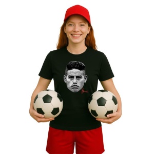 Tricou Dama cu fotbalistul Reece James-Chelsea FC din bumbac 100% - Img 5