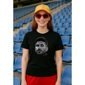Tricou Dama cu fotbalistul Sergio Ramos-Sevilla FC din bumbac 100% - Img 2