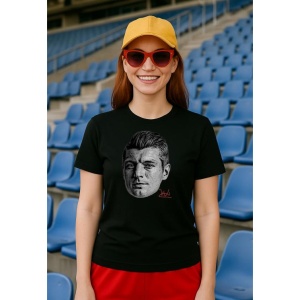 Tricou Dama cu fotbalistul Toni Kroos-Real Madrid din bumbac 100% - Img 2