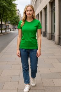 Tricou dama din bumbac 134 - Img 3
