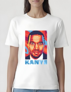 Tricou dama - Kanye Color Splash - Img 2