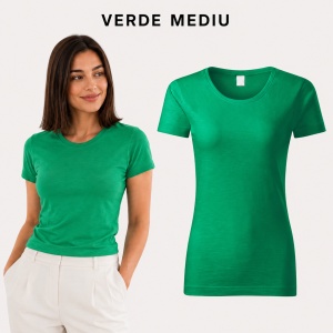 Tricou damă Malfini Gulf 824, 100% bumbac organic, croială cambrată, XS–2XL, 14 culori - Img 14