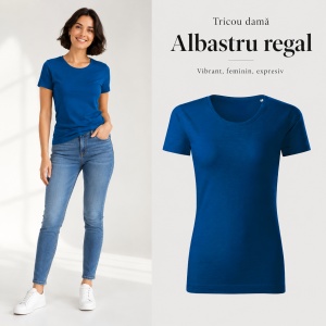 Tricou Damă Malfini Native GOTS 174 – 100% Bumbac Organic, Croială Cambrată, Guler Rotund, 15 Culori - Img 23