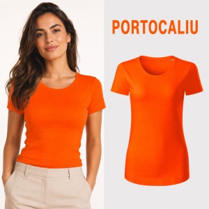 Tricou Damă Malfini Origin GOTS 172 – 100% Bumbac Organic, Croială Cambrată, 15 Culori, XS–2XL - Img 17