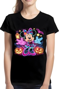 Tricou dama - NEON COLORFUL MINNIE - tricou, dama