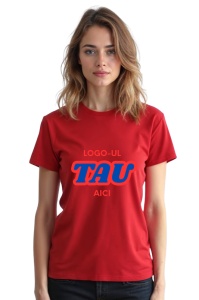 Tricou dama personalizat cu logo-ul companiei