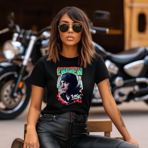 Tricou dama personalizat Hip Hop Eminem - Img 2