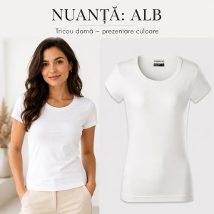 Tricou Damă Rimeck Resist Heavy R04 – 100% Bumbac, 200 g/m², Croială Cambrată, S–3XL - Img 19