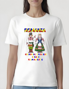 Tricou dama - ROMANIA TE IUBESC