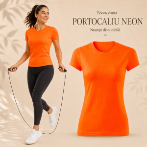 Tricou Damă Sport, pentru sala, alergare, divere activitari sportive, 100% Poliester Extra Dry, Uscare Rapidă, 18 Culori, XS–2XL - Img 32