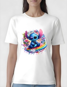 Tricou dama - Stitch the Gamer
