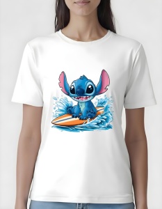 Tricou dama - Surfing Stitch