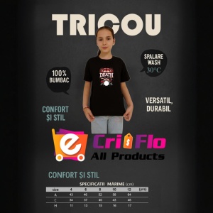 Tricou Death Tobe Heavy Metal, Copii | Dama | Barbat, culoare negru - Img 8
