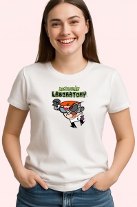 Tricou Dexters Laboratory copil geniu cu un laborator secret plin de inventii, Copii | Dama | Barbat - Img 4