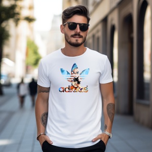 Tricou Dragon Fire Power Adas Tricou Alb - Copii | Dama | Barbat - Img 9