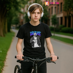 Tricou Drake, muzica RAP, Dama | Barbat | Copii, Culoare Negru - Img 10