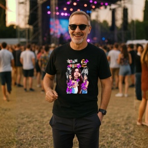 Tricou Dua Lipa - Butterflies, muzica RAP, Dama | Barbat | Copii, Culoare Negru - Img 9
