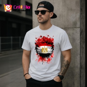 Tricou Egypt Steag Splash Art, Copii | Dama | Barbat - Img 5