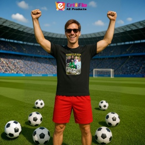 Tricou Erling Haaland Borussia Prezentare - Copii | Dama | Barbat - Img 3