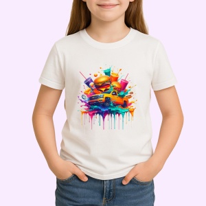 Tricou Fast food exploziv in stil pop art urban Copii | Dama | Barbat - Img 4