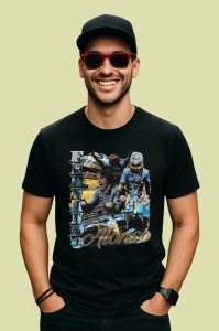 Tricou Fernando Alonso Imagine Curse Masina Si Pilot Formula 1, Copii | Dama | Barbat - Img 4