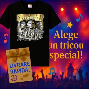 Tricou Fetty Wap, muzica Nu Metal, Dama | Barbat | Copii, Culoare Negru - Img 15
