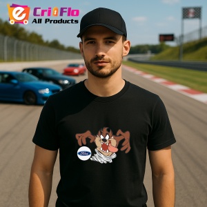 Tricou Ford Tazz Astepta Tornata Vijelia | Unisex Dama si Barbat - Img 2