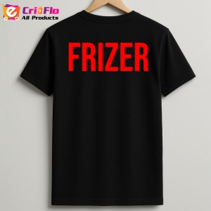 Tricou FRIZER, Personalizat | Unisex Dama si Barbat, Negru - Img 2