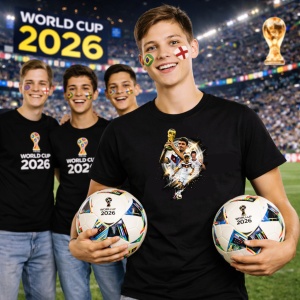 Tricou German National Team World Cup Fifa 2026, din bumbac 100%, tricou negru, Copii | Dama | Barbat - Img 7