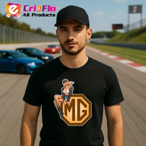 Tricou Girl Cu Logo Mg | Unisex Dama si Barbat - Img 2