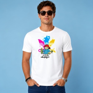 Tricou Graffiti Artist Boy Spray Paint Urban Drip Colorful, din bumbac 100% Copii | Dama | Barbat - Img 2