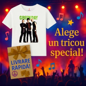 Tricou Green Day v1, muzica Nu Metal, Dama | Barbat | Copii - Img 5