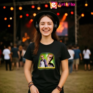 Tricou Gus Dapperton - Neon Green, muzica Rock (Heavy Metal), Dama | Barbat | Copii, Culoare Negru - Img 5