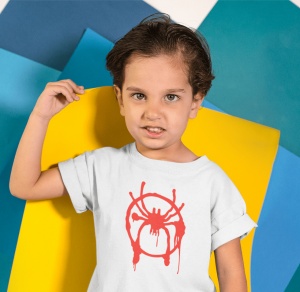 Tricou Haios Copii Personalizat - Grafitti Spidey - Cadou - Img 3
